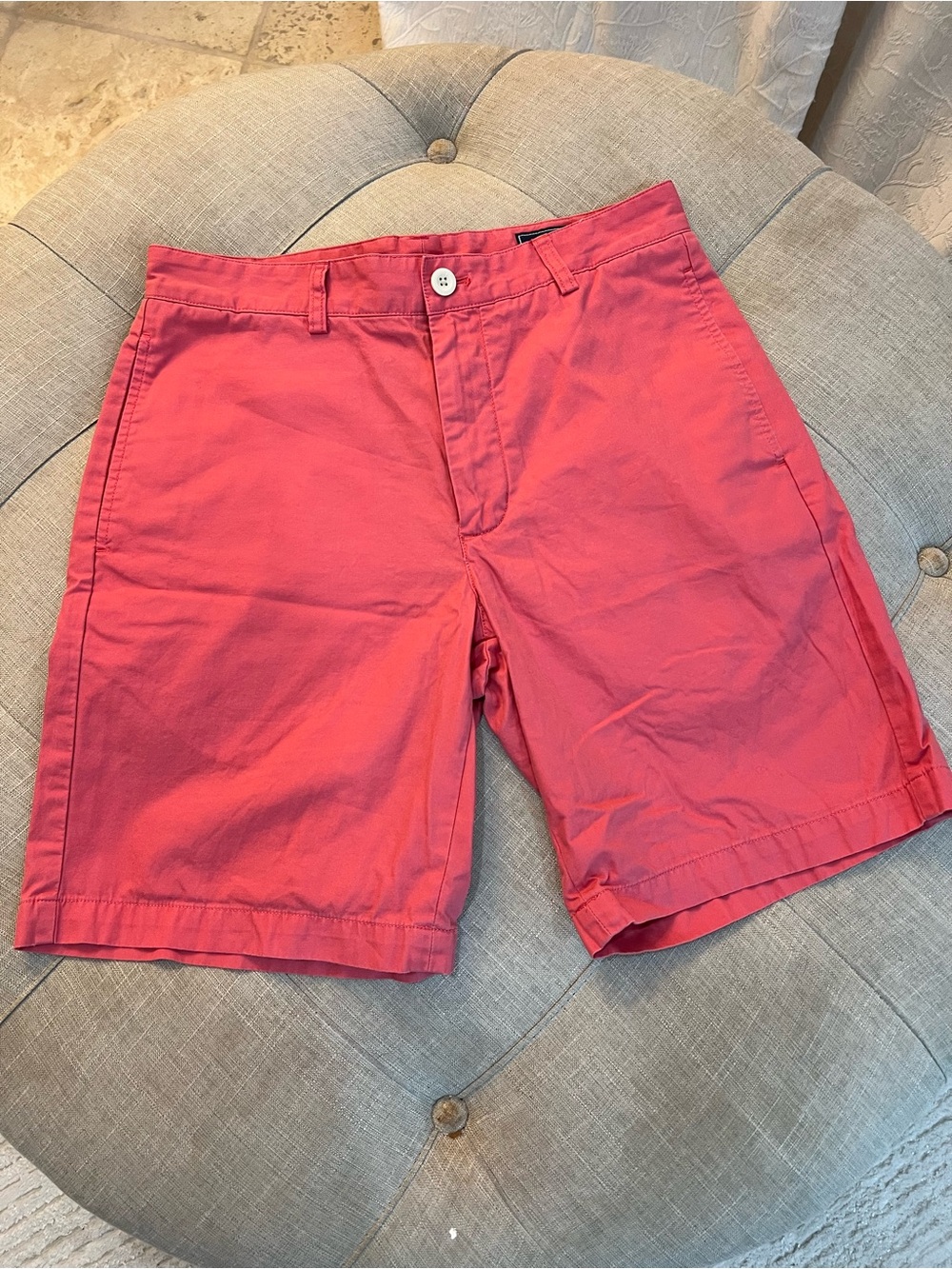 Vineyard Vines Men’s Coral Pink Flat Front Shorts